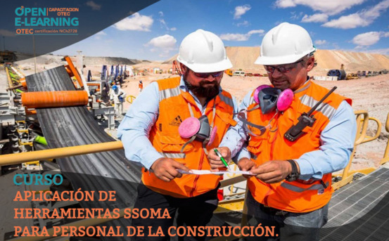 Aplicación de herramientas SSOMA para personal de la construcción.